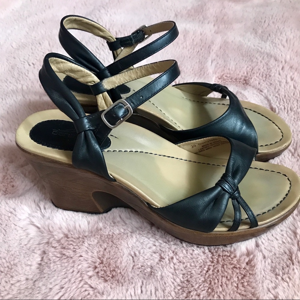 Dansko Gingham Nyla Wedge